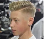 Стрижка мальчика 16 лет модная фото