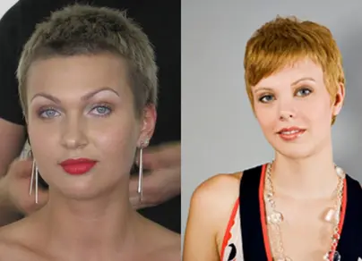 Стрижка зимняя вишня фото женская